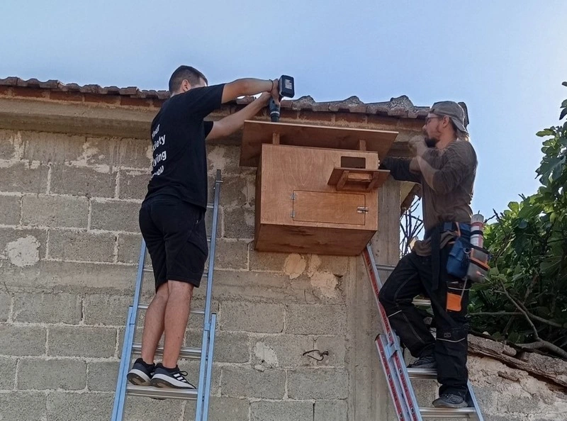 Πρόγραμμα "Τυτώ" | Τοποθετήθηκαν 30 νέοι κλωβοί σε 15 οικισμούς του Δήμου Λαρισαίων
