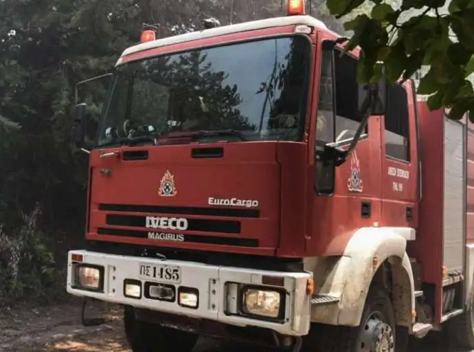 Σπάρτη: Φωτιά σε δασική έκταση στην περιοχή Καλύβια Σοχά