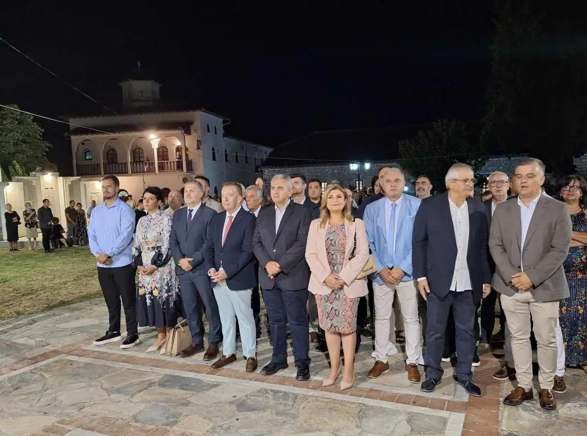 Παρέλαση πολιτικών προσώπων από τη "Γιορτή Μύλου" στην Αγιά