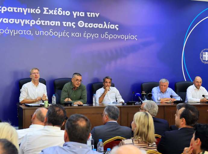 Κουρέτας: Αυτά είναι τα αντιπλημμυρικά έργα που ξεκινάμε στη Θεσσαλία