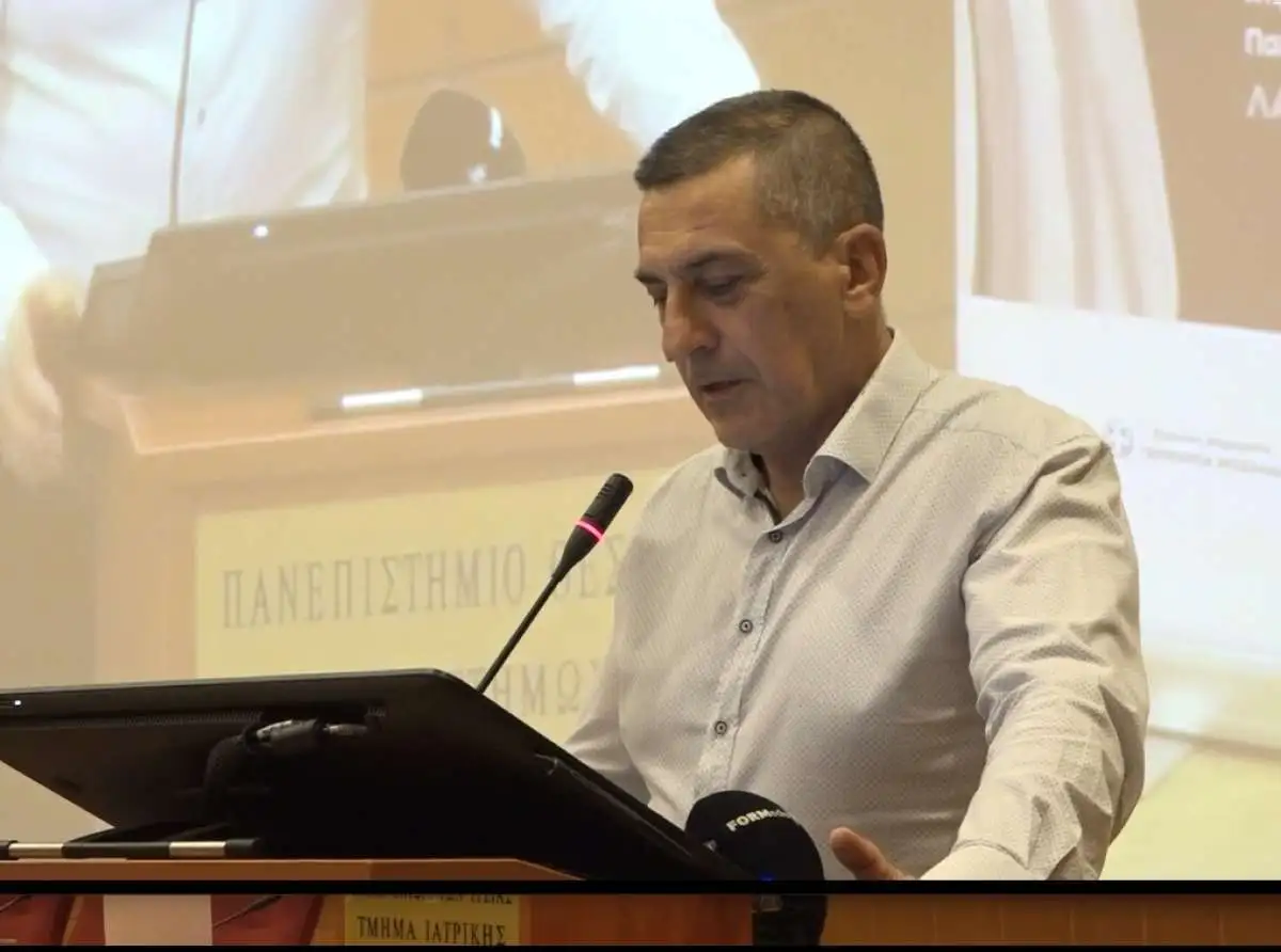 Διάλεξη Κουρέτα για την παχυσαρκία στο 3ο Ιπποκράτειο Ιατρικό Συνέδριο της Λάρισας