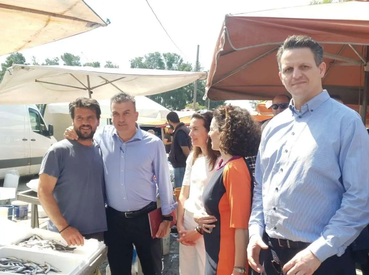 Στην οδό Αγιάς η λαϊκή αγορά των "Αγίων Σαράντα"