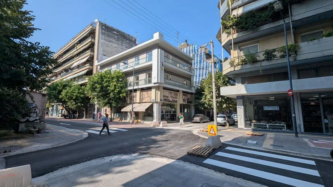 Παραδόθηκε την Κυριακή το νέο τμήμα της Ανθίμου Γαζή (ΦΩΤΟ)