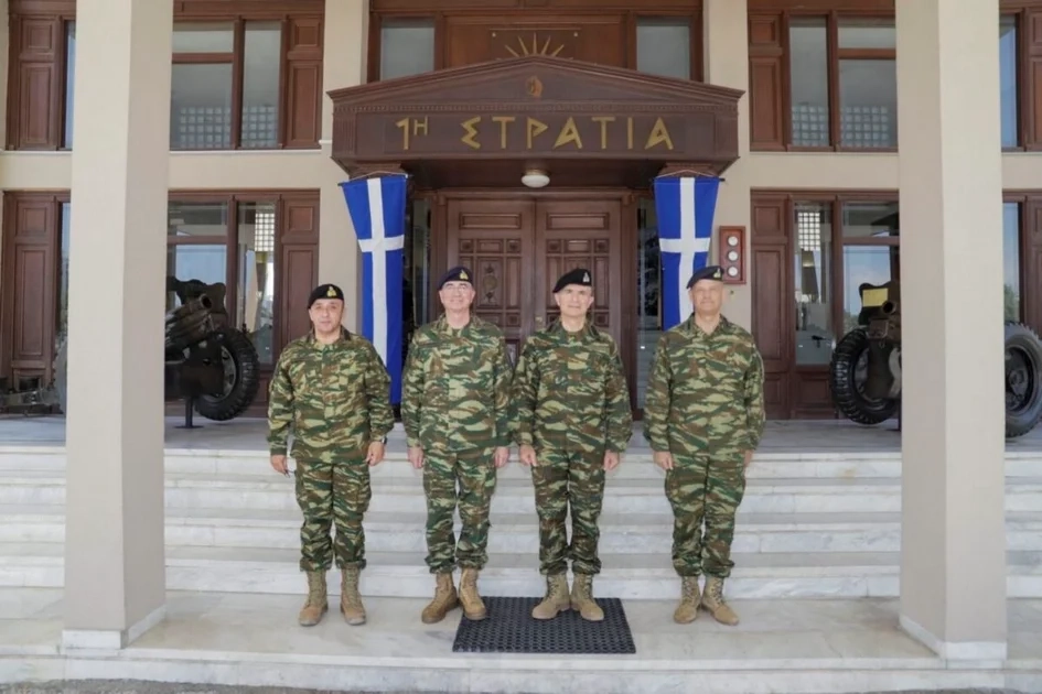 Ο Α/ΓΕΣ στην 1η Στρατιά και στη θερινή εκπαίδευση σπουδαστών της ΣΜΥ 