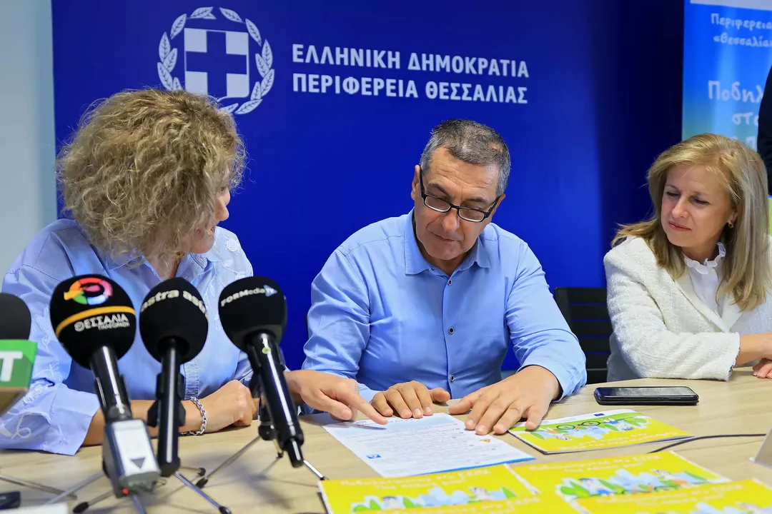 Περιφέρεια:  Ποδηλατώντας στο ΕΣΠΑ 5.000 μαθητές της Θεσσαλίας εκπαιδεύονται στην κυκλοφοριακή αγωγή