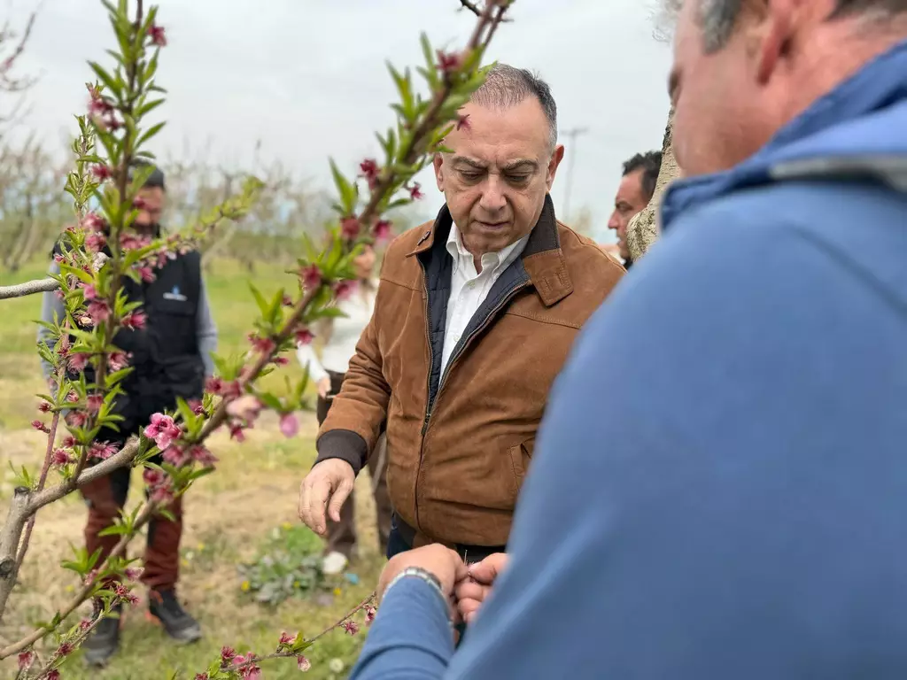 Περιοδεία Κέλλα στα παγετόπληκτα - Οι πρώτες αποφάσεις