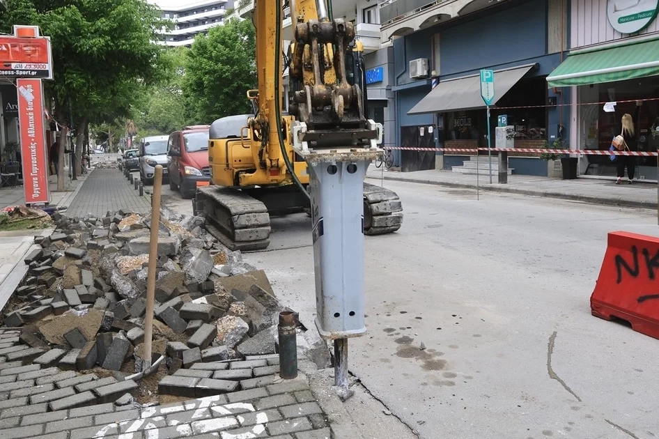Εργασίες ανακατασκευής σε τμήμα της οδού Παλαιστίνης - Οι ρυθμίσεις (ΧΑΡΤΗΣ)