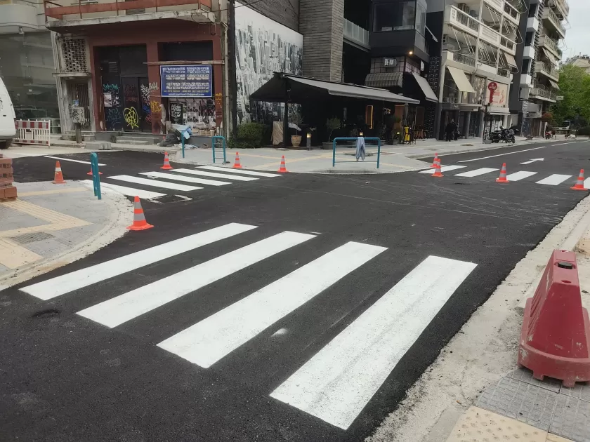 Στην κυκλοφορία από σήμερα η οδός Κενταύρων (ΦΩΤΟ)
