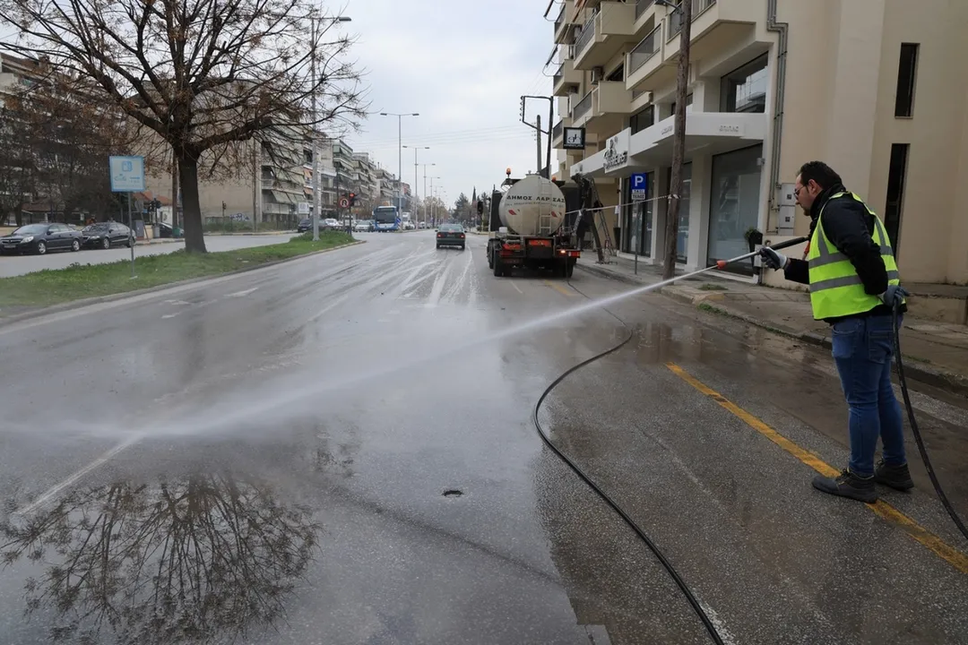 Προσοχή!!! Εργασίες πλύσης στην 31ης Αυγούστου αύριο Κυριακή 09/03