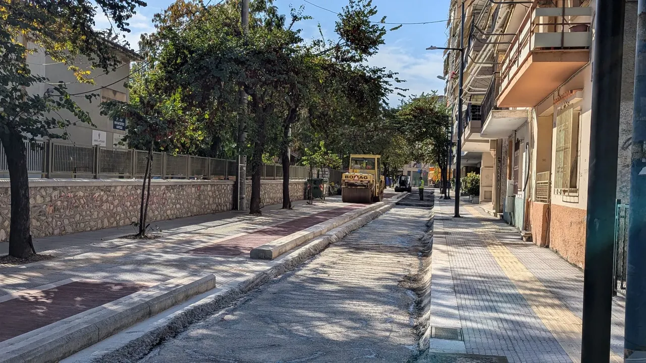 Έργα σε νέο τμήμα της οδού Αιόλου - Κυκλοφοριακές ρυθμίσεις