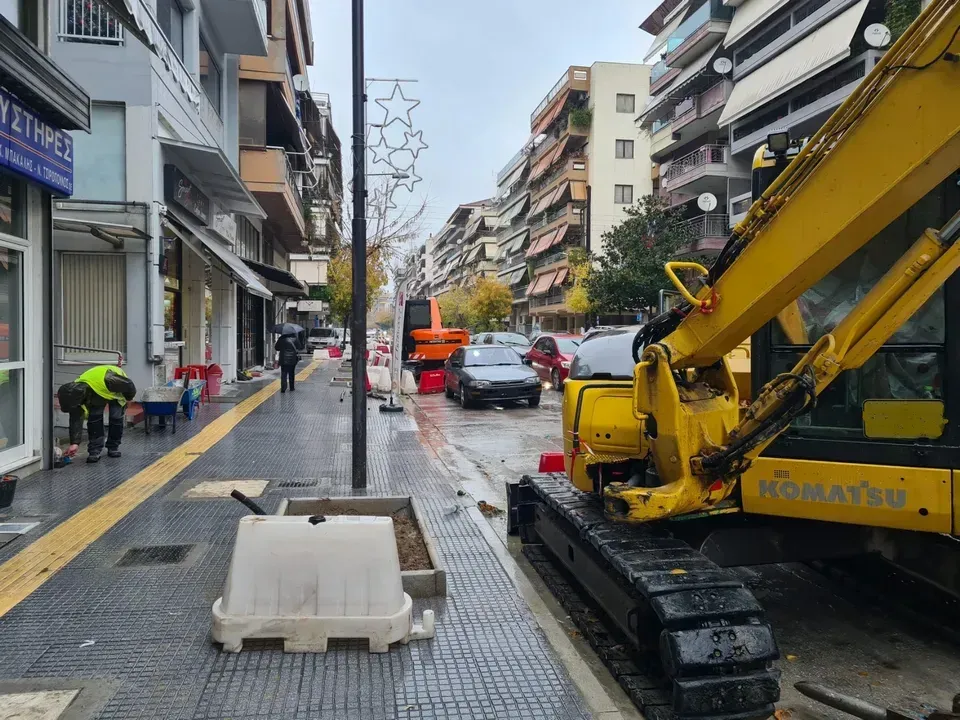Από Ηπείρου έως Λογιωτάτου το νέο τμήμα εργασιών στην Ανθίμου Γαζή