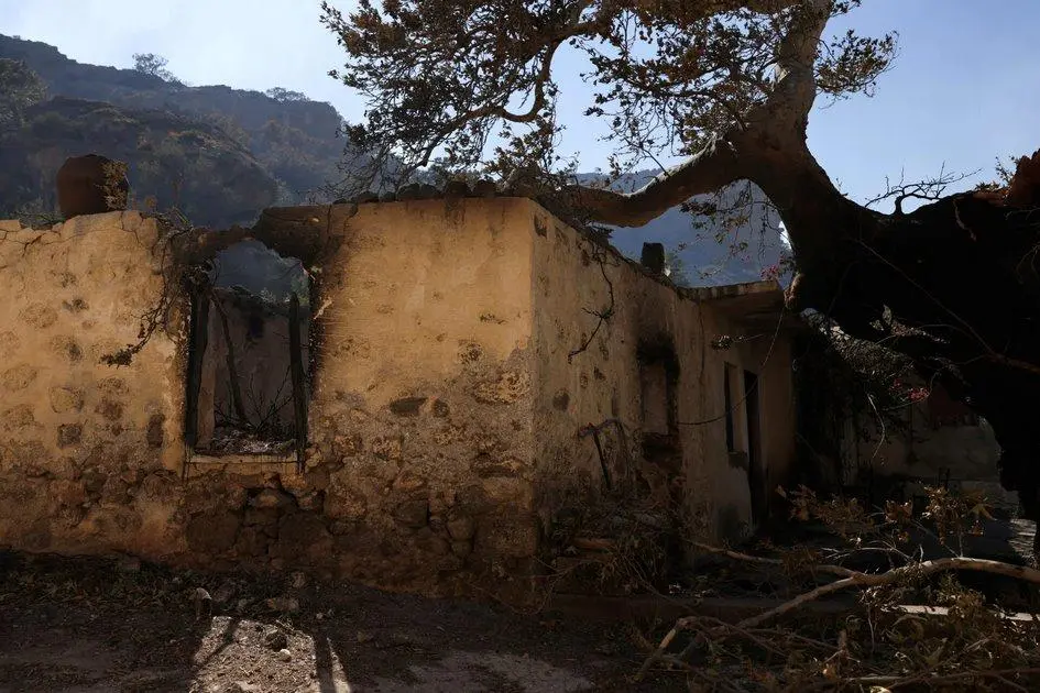 Κάηκε ολοσχερώς σπίτι σε χωριό της Ελασσόνας 