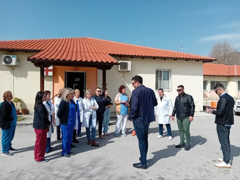 Διαμαρτυρία εργαζομένων για την επίθεση στο Κ.Υ. Τυρνάβου - Επιστολή προέδρου ΙΣΛ