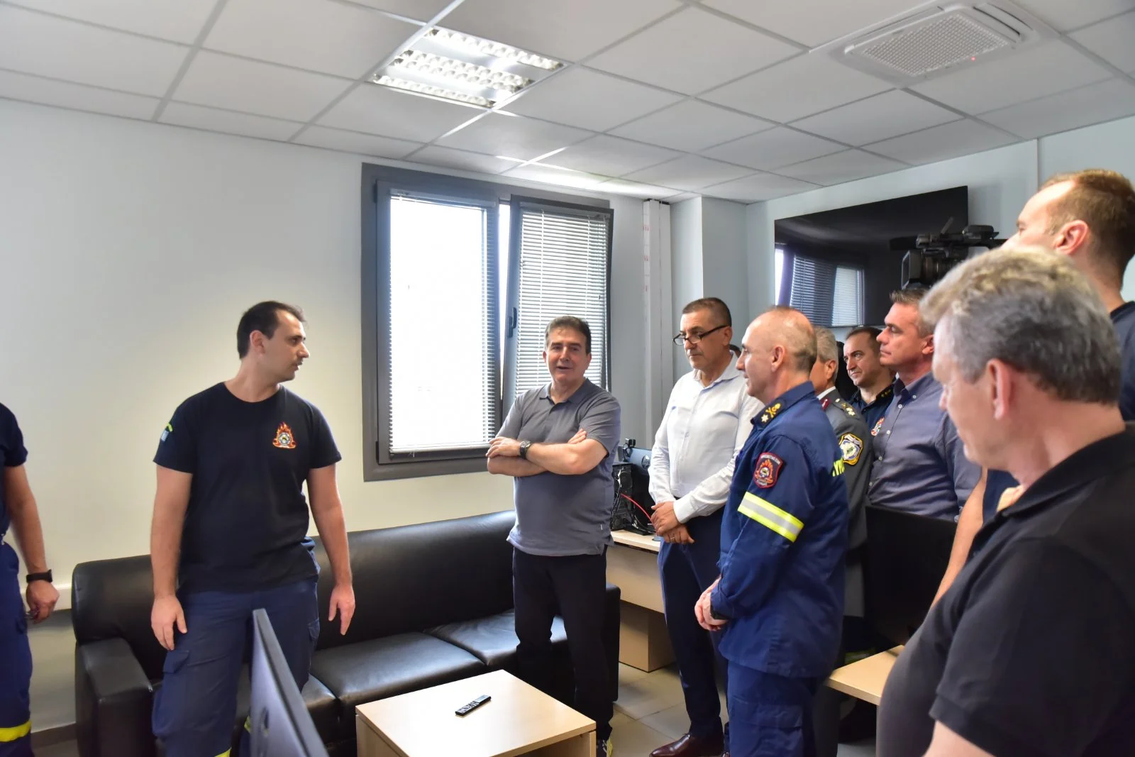 Περιφέρεια και Δ.Λαρισαίων για την επίσκεψη Χρυσοχοϊδη 