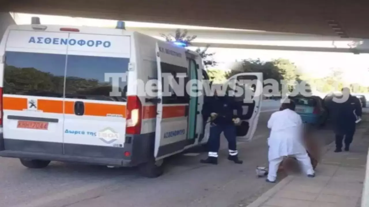 Θρίλερ στον Βόλο με τον φλεγόμενο οδηγό στην εθνική οδό – Τι αναφέρει αυτόπτης μάρτυρας