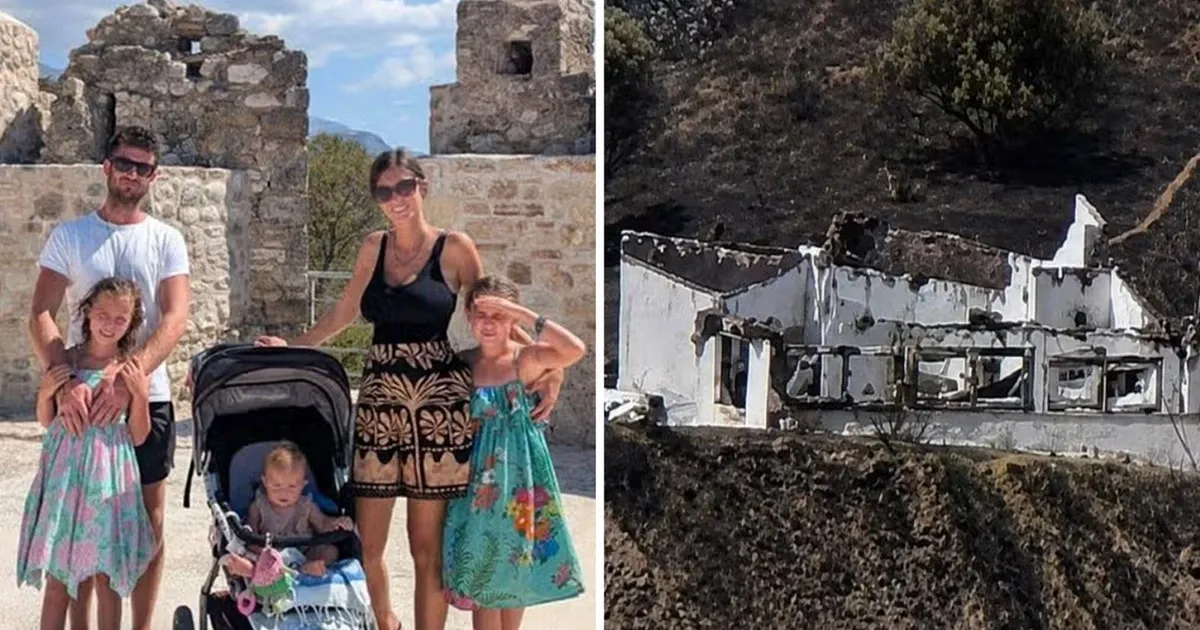 «Κάηκε το σπίτι μας στην Ελλάδα λίγο πριν μετακομίσουμε»