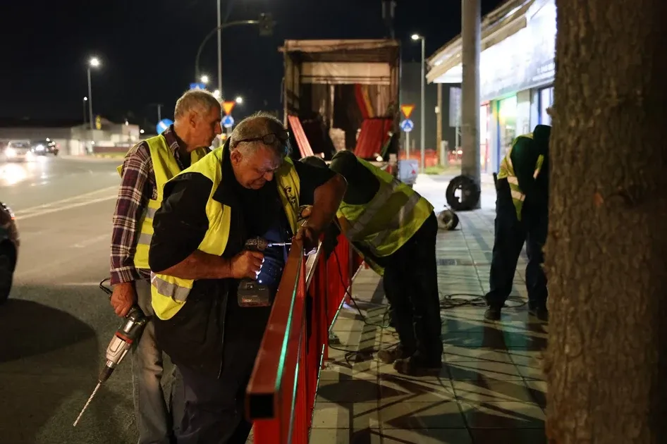 Δήμος Λαρισαίων: Σε εξέλιξη κυκλοφοριακές παρεμβάσεις στην οδό Βόλου 