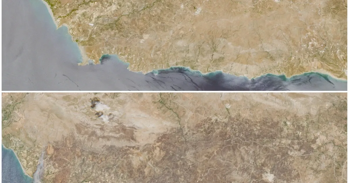 Πάρος και Κρήτη πριν και μετά τις καταστροφικές πυρκαγιές
