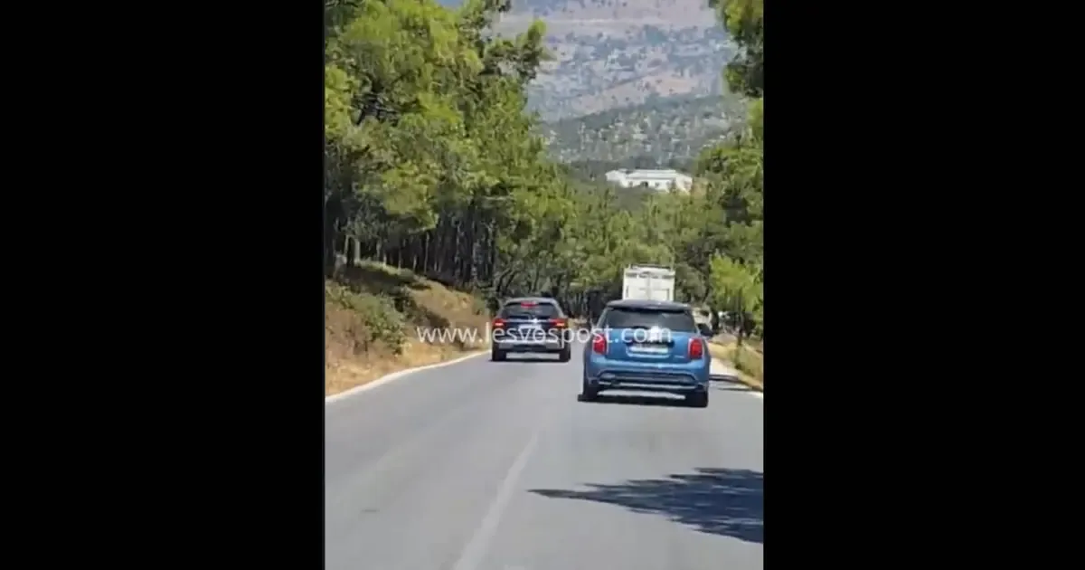 Οδηγός περνά 4 αυτοκίνητα και γλιτώνει την τελευταία στιγμή
