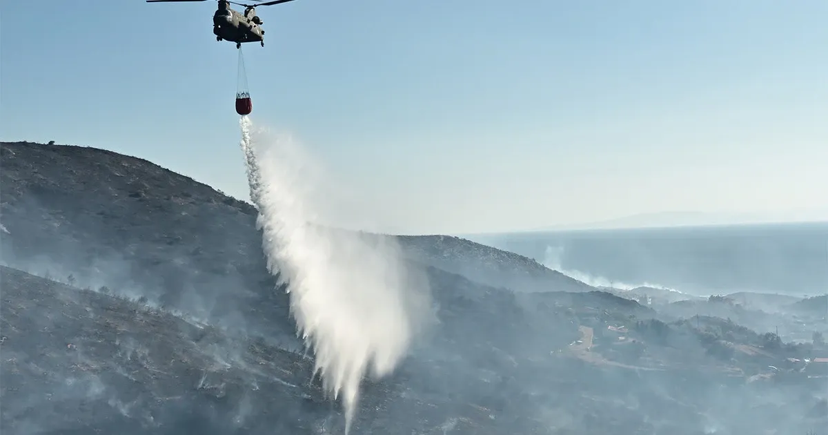 Προειδοποίηση από την Πολιτική Προστασία για πολύ υψηλό κίνδυνο πυρκαγιάς την Πέμπτη