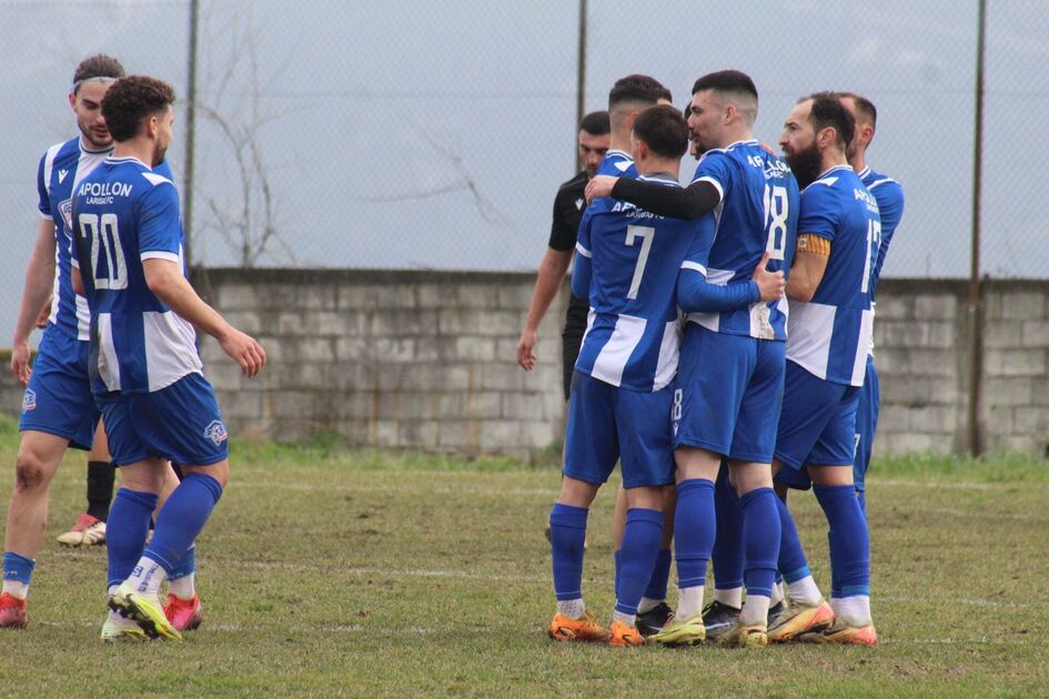Πέρασε από τον Πυργετό και πάτησε κορυφή ο Απόλλων Λάρισας!