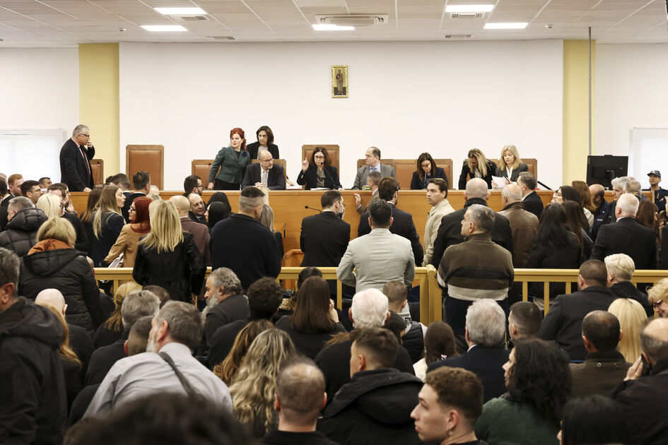 Η αίθουσα της δίκης επεκτάθηκε κατά 100 θέσεις μετά την ενοποίηση με το φουαγιέ