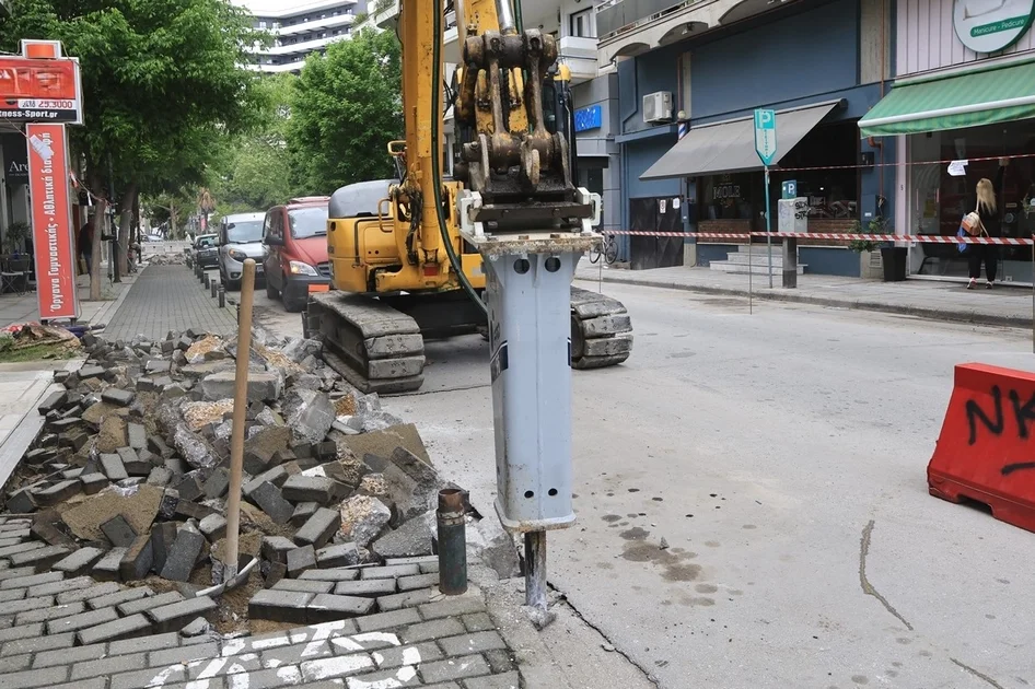 Εργασίες ανακατασκευής σε τμήμα της οδού Παλαιστίνης - Οι ρυθμίσεις (ΧΑΡΤΗΣ)