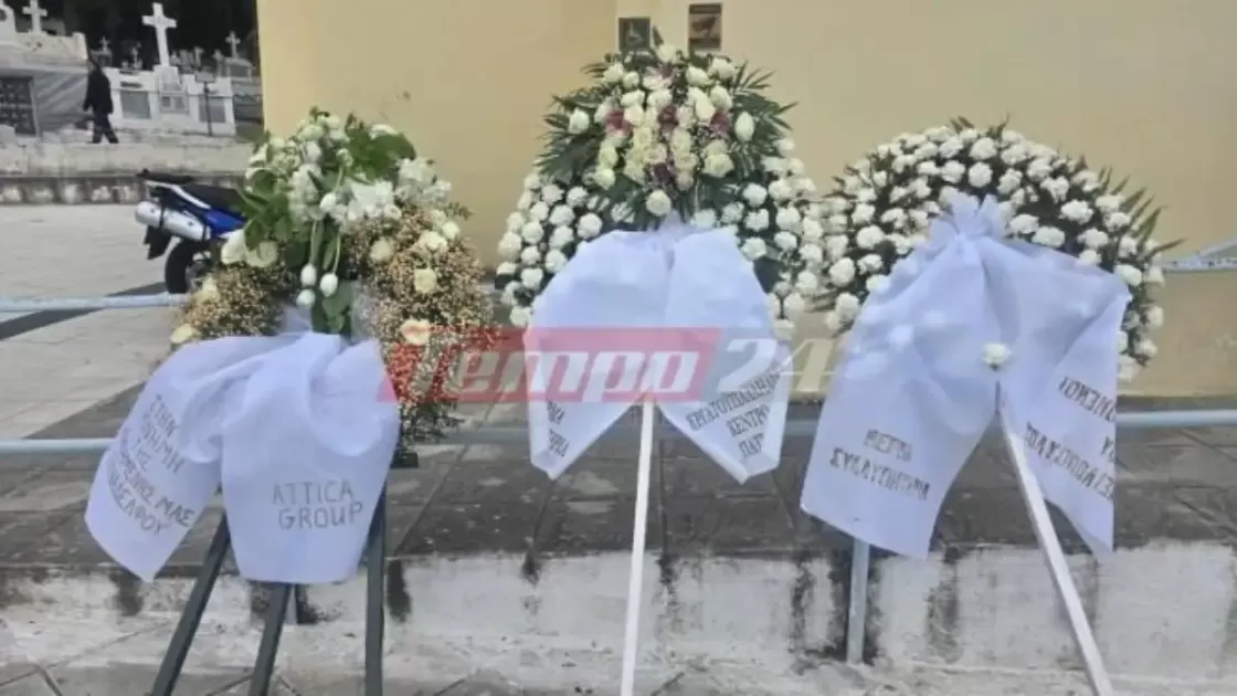 Θρήνος στην κηδεία της 47χρονης ναυτικού που παρασύρθηκε από φορτηγό