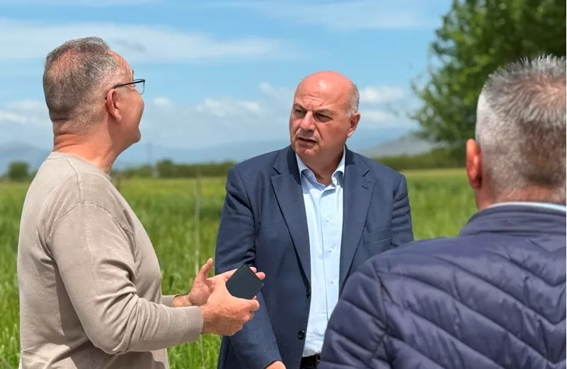 Τσιάρας: Μεγάλο στοίχημα η διαχείριση υδάτινων πόρων και η επάρκεια αρδευτικού νερού 